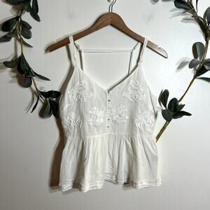 White Lace Tank LAST CALL